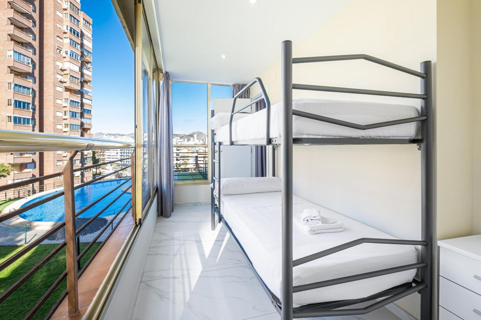 Benipark Apartments Poniente Beach Benidorm Luaran gambar