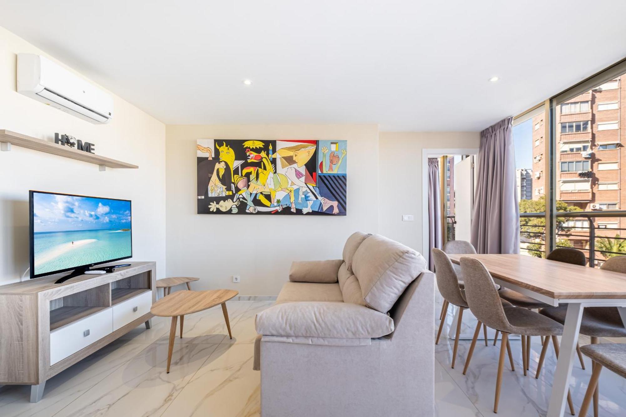 Benipark Apartments Poniente Beach Benidorm Luaran gambar
