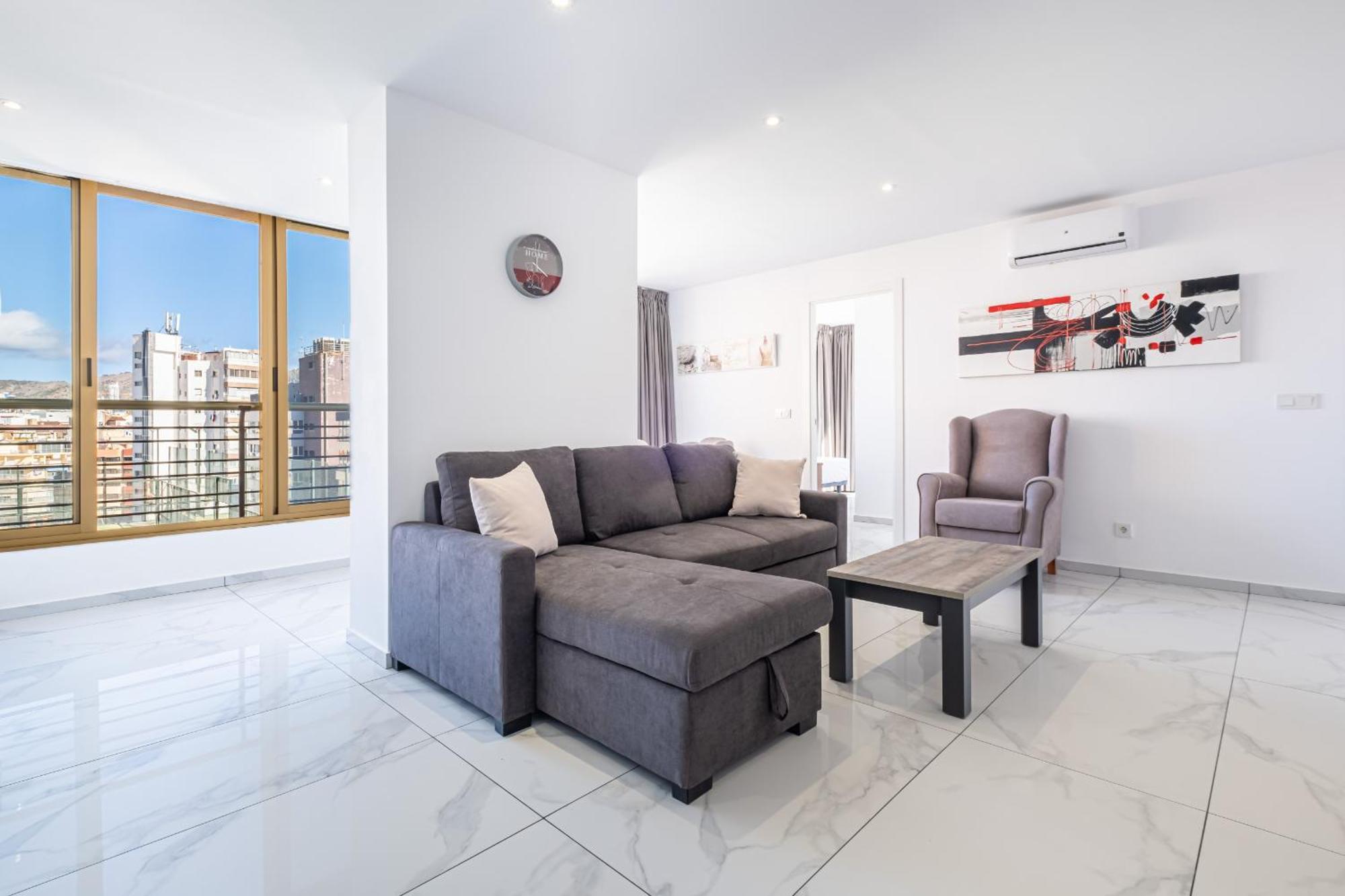 Benipark Apartments Poniente Beach Benidorm Luaran gambar