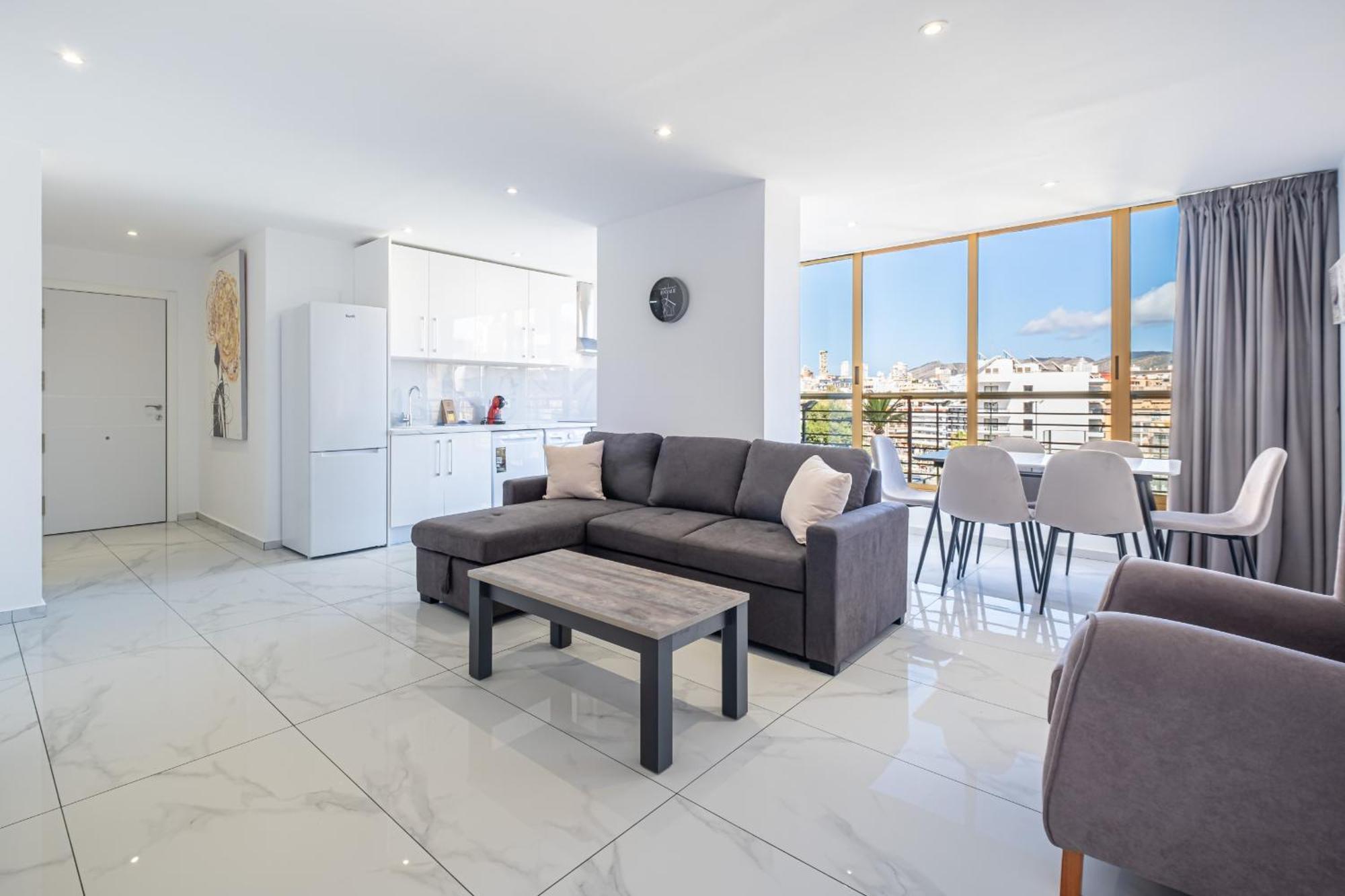 Benipark Apartments Poniente Beach Benidorm Luaran gambar