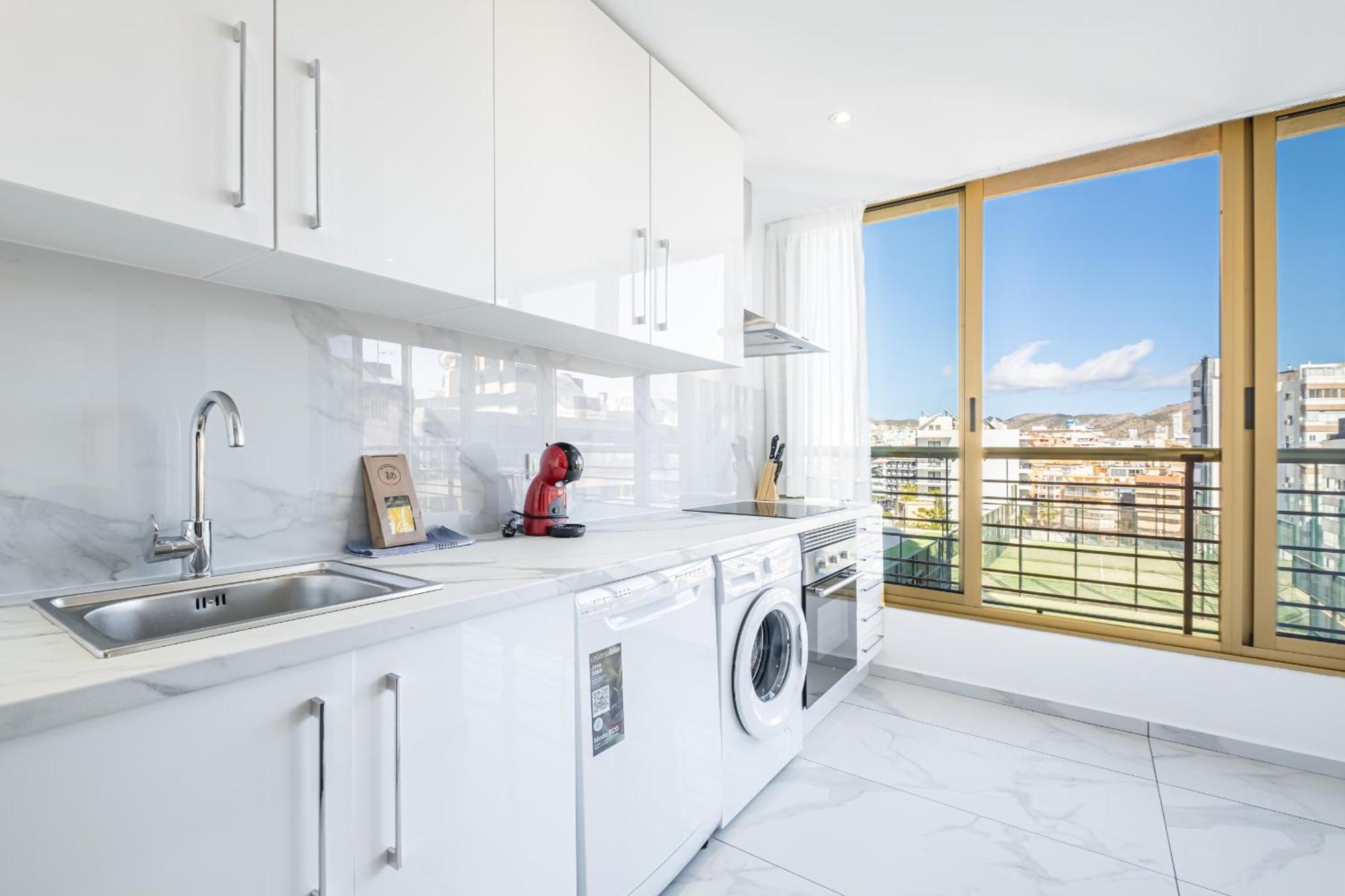 Benipark Apartments Poniente Beach Benidorm Luaran gambar